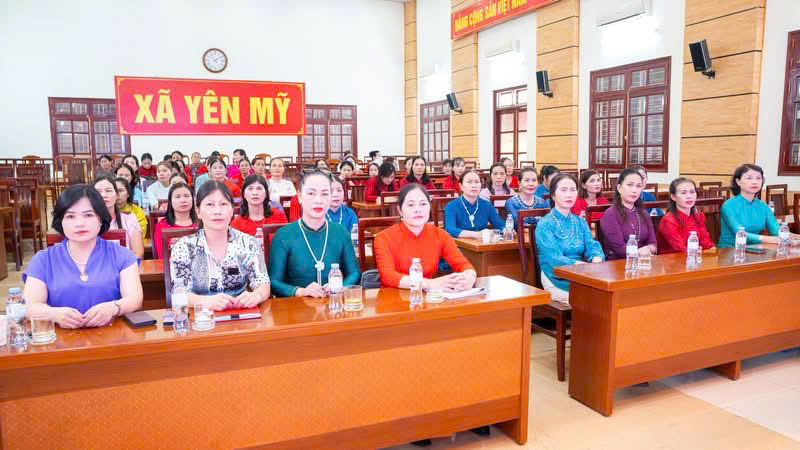 HỘI LHPN XÃ YÊN MỸ TUYÊN TRUYỀN PHÒNG, CHỐNG UNG THƯ Ở PHỤ NỮ